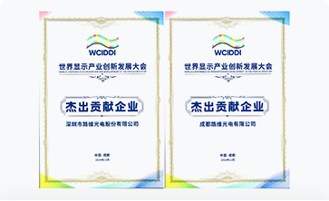 热烈：豨opay钱包光电荣获世界显示产业创新发展大会“杰出贡献企业”奖